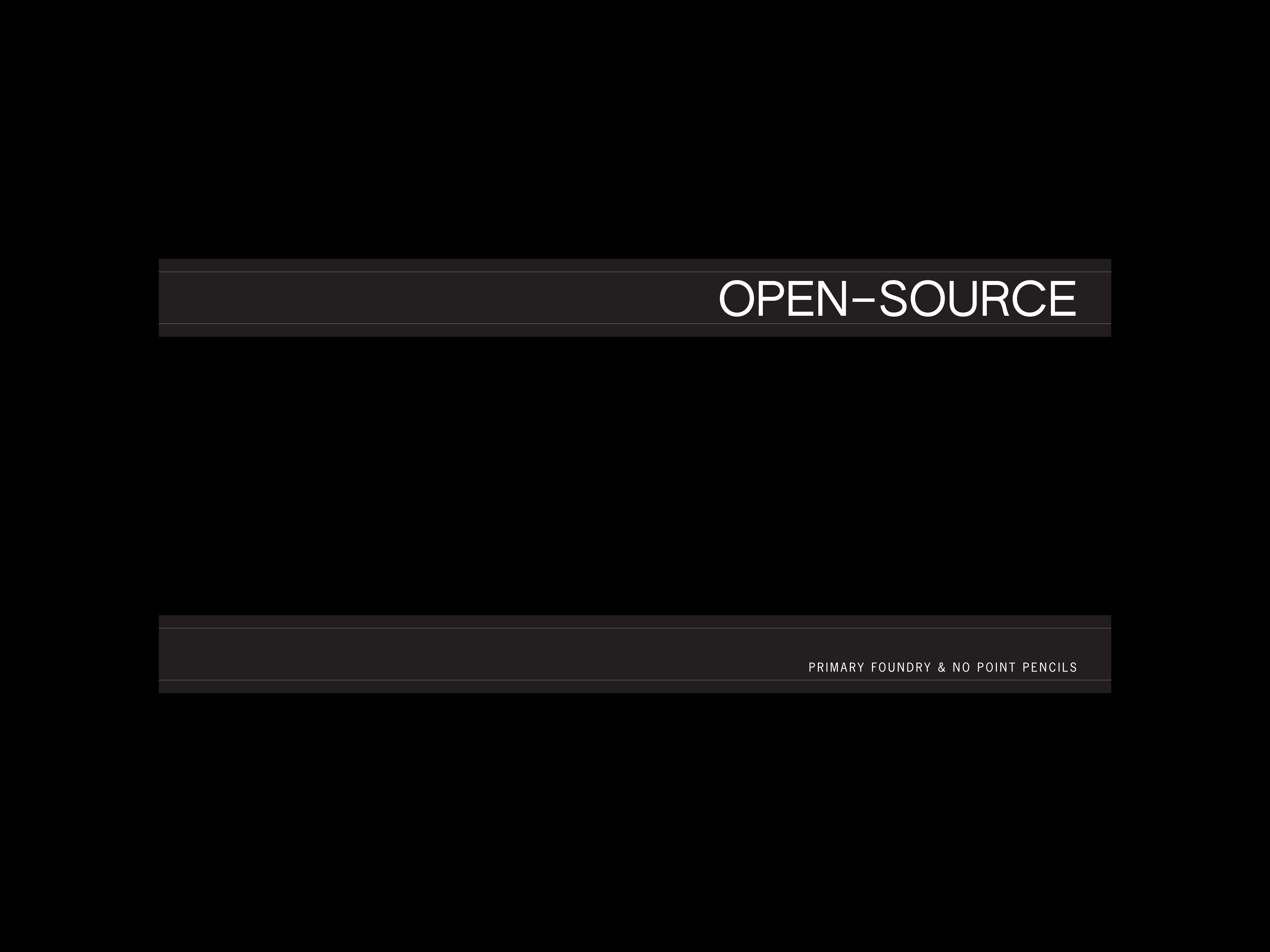 Open–Source